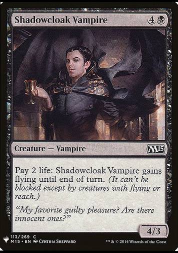 Shadowcloak Vampire (Schattenmantel-Vampir)